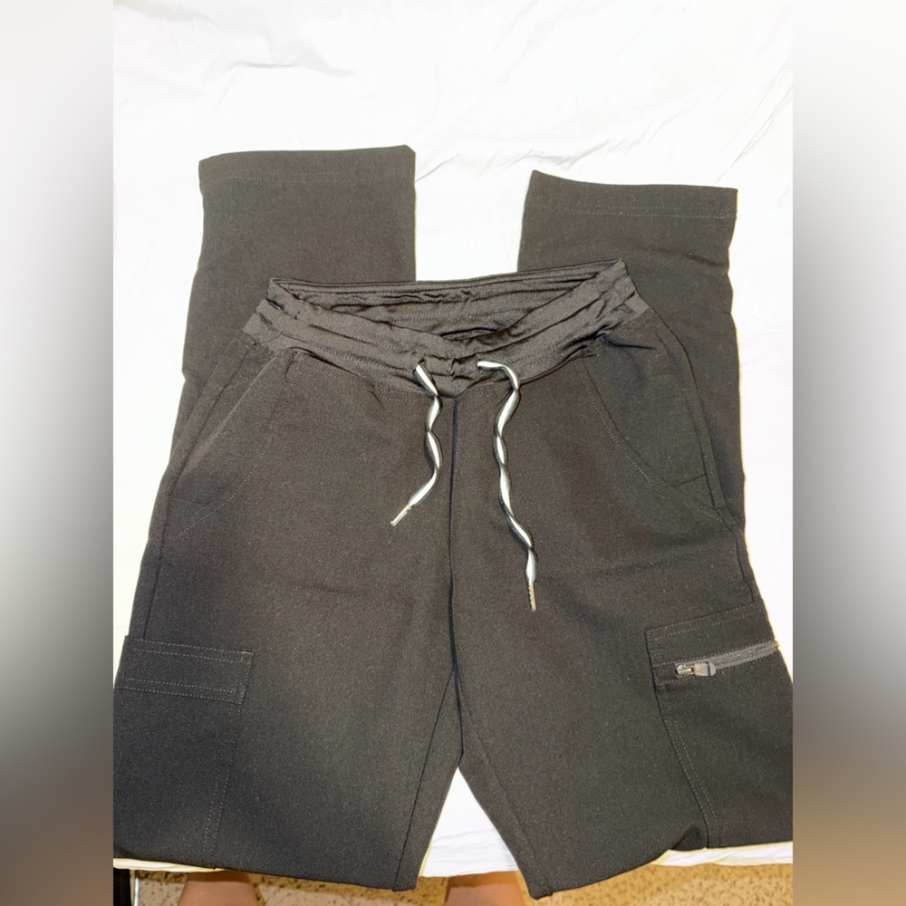 Black scrub bottoms